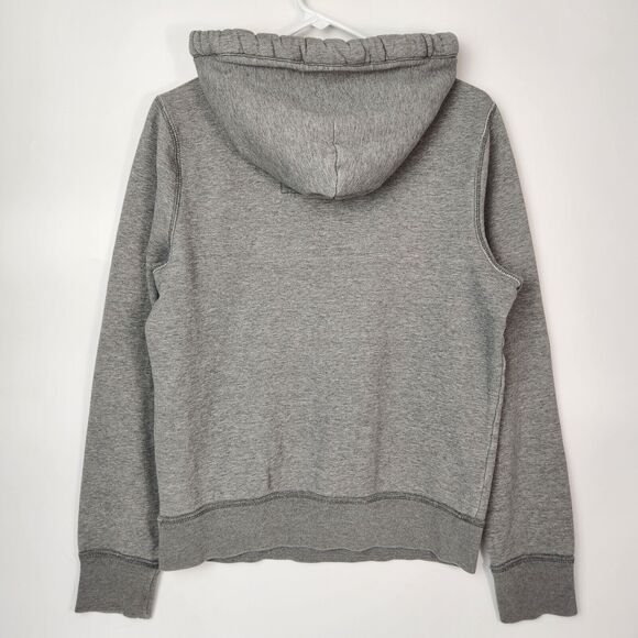 Vtg Y2k Hollister Hoodie Mens M Applique Lettering Spellout Embroidered Surfing - Picture 5 of 8